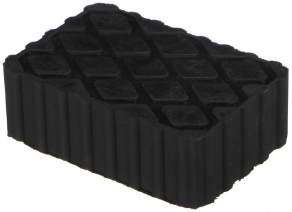 Gumová podložka pre zdvihák automobilov JACK PAD 17, 120x80x40 mm