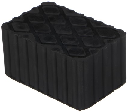 Gumová podložka pre zdvihák automobilov JACK PAD 18, 120x80x60 mm