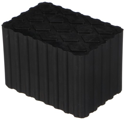 Gumová podložka pre zdvihák automobilov JACK PAD 19, 120x80x80 mm