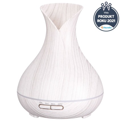Aroma difuzér Vulcan biele drevo 350 ml