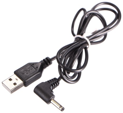 Náhradný napájací USB kábel DC jack 3,5x1,35 mm, pre difuzéry Flower a Ball