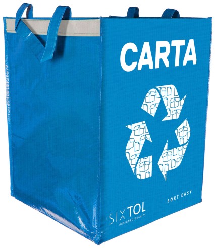 Taška na triedený odpad SORT EASY CARTA IT, 30x30x40 cm, 36 l