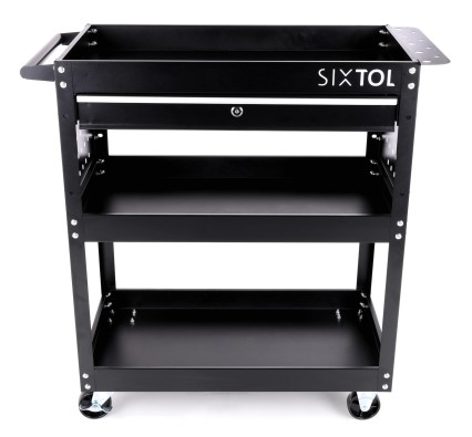 Dielenský vozík na náradie MECHANIC TROLLEY ROGER DRAWER, 3 police + 1 zásuvka