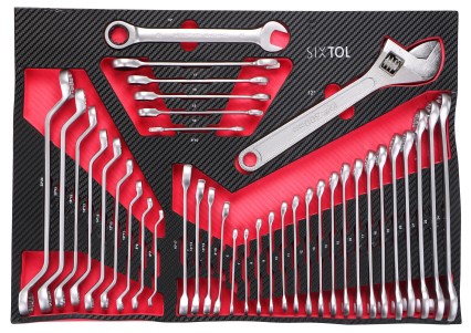 Modul s náradím do dielenského vozíka MECHANIC TOOL TRAY 11, 39 ks