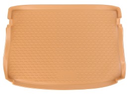 Vaňa do kufra gumová VOLKSWAGEN Golf VII Hatchback béžová 2012->