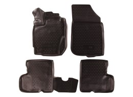 3D Gumové koberce RENAULT Duster, 2015->, s páčkou pre diaľkové otvorenie nádrže