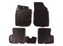 3D Gumové koberce RENAULT Duster, 05/2015->, bez páčky pre diaľkové otvorenie nádrže