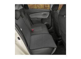 Ochranná podložka pod autosedačku pre prepravu detí JUNIOR Artificial Leather šedá