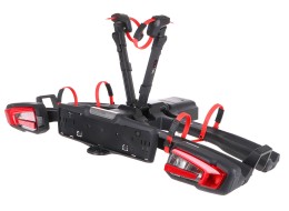 Nosič bicyklov na ťažné zariadenie E-BIKE 2 PRO - 2 elektrobicykle, nosnosť 60 kg, skladací