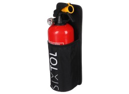 Držiak 1kg hasiaceho prístroja do auta na suchý zips CAR FIRE 1
