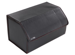 Organizér do kufra auta CAR COMPACT LEATHER L, 2 přihrádky, skládací, s víkem