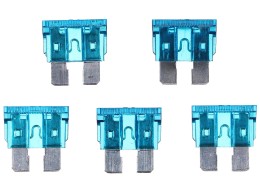 Sada nožových automobilových poistiek MECHANIC FUSE SET 15A, 100 ks