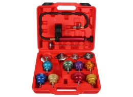 Sada pre testovanie chladiaceho systému MECHANIC COOLING TESTER 14, 0-2,5bar, 14 ks