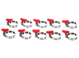 Spona na hadicu s motýlikom MECHANIC CONNECT 18-32 mm, 10 ks