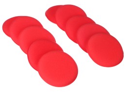 Sada leštiacich vankúšikov na vosk auta CAR DETAILING WAX PAD 10, 10 ks