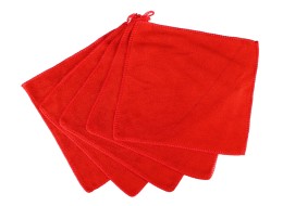 Čistiace utierky z mikrovlákna na umývanie auta CAR DETAILING WASH TOWEL SET 5, 25x25 cm 450 g 5 ks