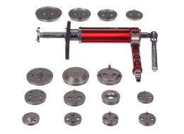 Pneumatický stláčač brzdových piestov MECHANIC BRAKE SET PNEU 16, sada 16 ks
