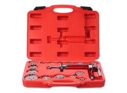 Pneumatický stláčač brzdových piestov MECHANIC BRAKE SET PNEU 16, sada 16 ks