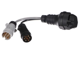 Káblová redukcia zásuvky ťažného zariadenia TRAILER CABLE 5, z 13pin na 7pin N+S, 35 cm