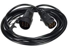 Predlžovací 7pinový kábel - zásuvka + zástrčka TRAILER CABLE 7, 12V, 5m