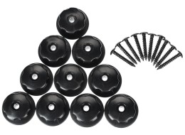 Sada háčikov so skrutkami na upevnenie siete/plachty k vozíku TRAILER HOOK SET 3, 10 ks