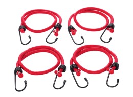 Gumové upínacie popruhy/gumičky CARGO CORD BASIC 80, 80 cm, 4 ks