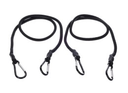 Gumové upínacie popruhy/gumicuky CARGO CORD CARABINER 100, 100 cm, 2 ks