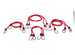 Sada gumových upínacích popruhov/gumicukov CARGO CORD SET BASIC 8, 8 ks