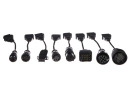 Kompletná sada OBD-II redukcií pre nákladné vozidlá MECHANIC CABLE SET 2, 8 ks