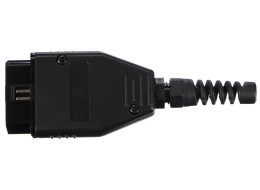 Zástrčka OBD-II s 16 pinmi na montáž vlastného kábla MECHANIC CABLE 29, čierna