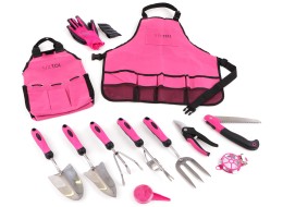 Súprava záhradného náradia GARDEN PINK 12