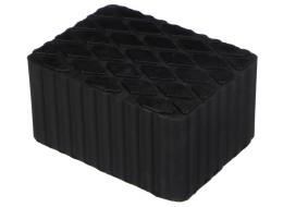 Gumová podložka pre zdvihák automobilov JACK PAD 14, 160x120x80 mm