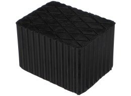 Gumová podložka pre zdvihák automobilov JACK PAD 15, 160x120x100 mm