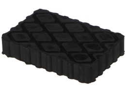 Gumová podložka pre zdvihák automobilov JACK PAD 16, 120x80x20 mm