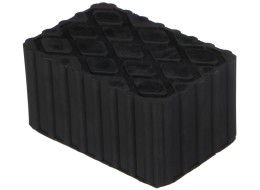 Gumová podložka pre zdvihák automobilov JACK PAD 18, 120x80x60 mm