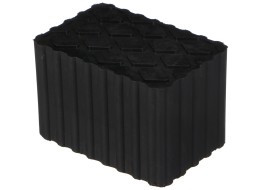 Gumová podložka pre zdvihák automobilov JACK PAD 19, 120x80x80 mm