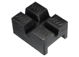 Gumená podložka pre skladací podstavec pod auto MECHANIC CAR STAND, 83x62x40 mm