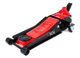 Pojazdný hydraulický zdvihák heavy-duty 3T nízkoprofilový, s pedálom SX JACK PEDAL 3T BLACK