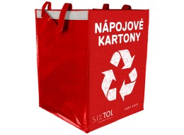 Taška na triedený odpad SORT EASY CARTON, 30x30x40 cm, 36 l