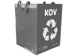 Taška na triedený odpad SORT EASY METAL, 30x30x40 cm, 36 l