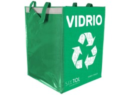 Taška na triedený odpad SORT EASY VIDRIO ES, 30x30x40cm, 36l