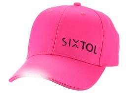 Šiltovka s LED svetlom B-CAP 25 lm, nabíjateľná, USB, univerzálna veľkosť, ružová