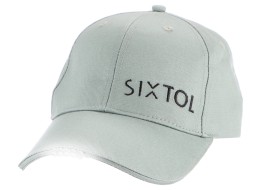 Šiltovka s LED svetlom B-CAP 25 lm, nabíjateľná, USB, univerzálna veľkosť, zelená