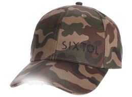 Šiltovka s LED svetlom B-CAP 25lm, dobíjacia, USB, univerzálna veľkosť, maskáčová