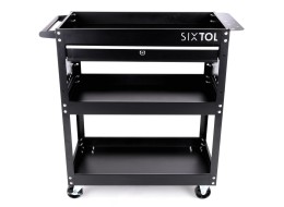 Dielenský vozík na náradie MECHANIC TROLLEY ROGER DRAWER, 3 police + 1 zásuvka