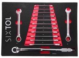 Modul s náradím do dielenského vozíka MECHANIC TOOL TRAY 7, 14 ks