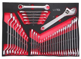 Modul s náradím do dielenského vozíka MECHANIC TOOL TRAY 11, 39 ks