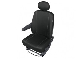 Autopoťahy SOLID DV dodávka - 1 sedadlo, čierne