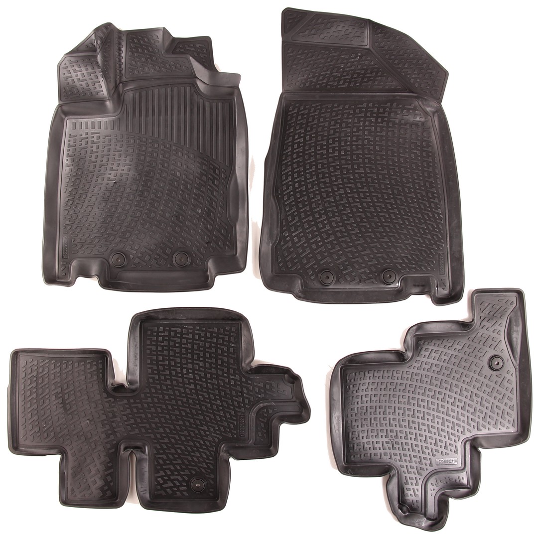 Sixtol Gumené koberce Nissan Pathfinder IV (R52) (12-) (3D)