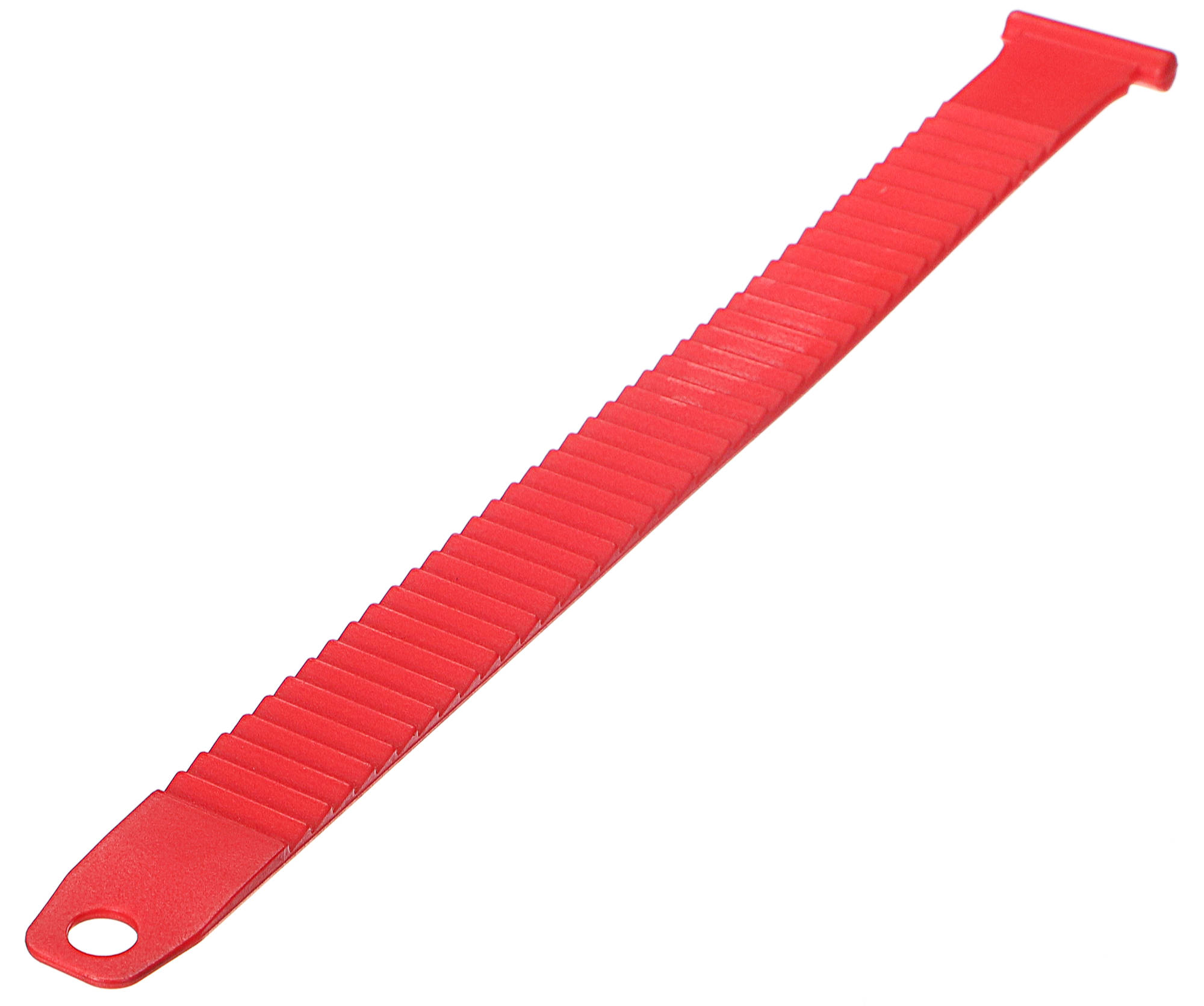 Upínací pásik pre nosič bicyklov na ťažné zariadenie, dĺžka 27 cm, červený - náhradný diel